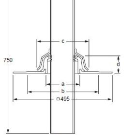Sistēmas ventilācija IVT, ∅110 mm