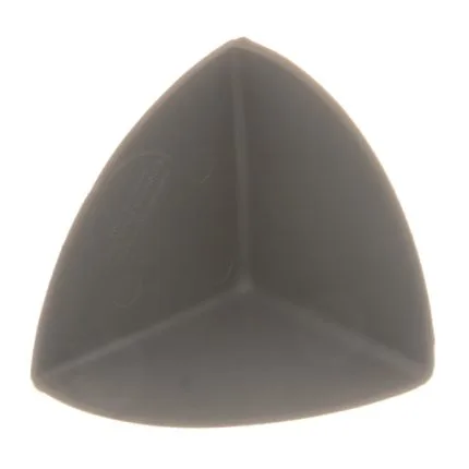 Iekšējais pvc stūris, tumši pelēks